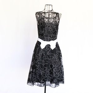 ♥️Black House White Market dress size 0